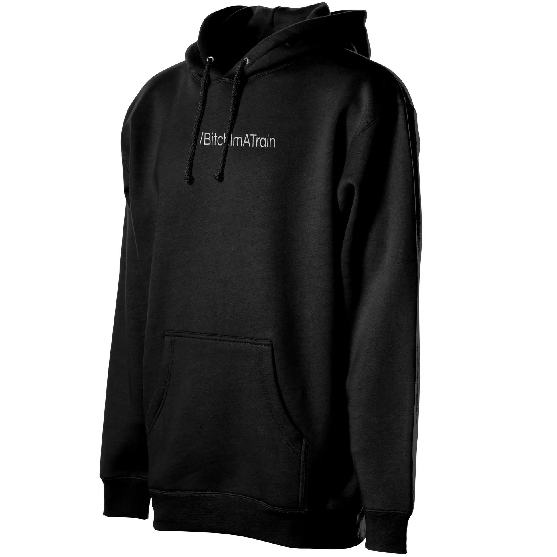 /BitchImATrain Embroidered Hoodie