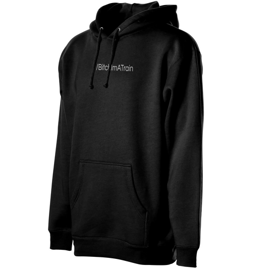 /BitchImATrain Embroidered Hoodie